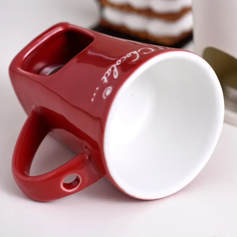 130ML  Candle Cup Cheese Chocolate Melting   Coffee Mug