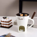 130ML  Candle Cup Cheese Chocolate Melting   Coffee Mug