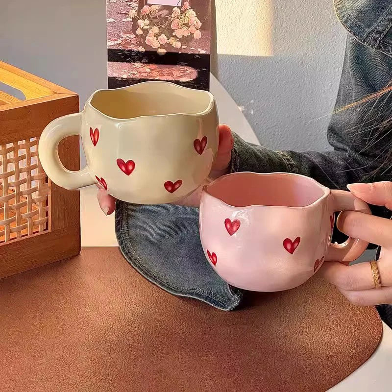 Love Mug Creative Heart