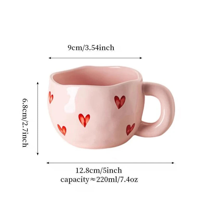 Love Mug Creative Heart