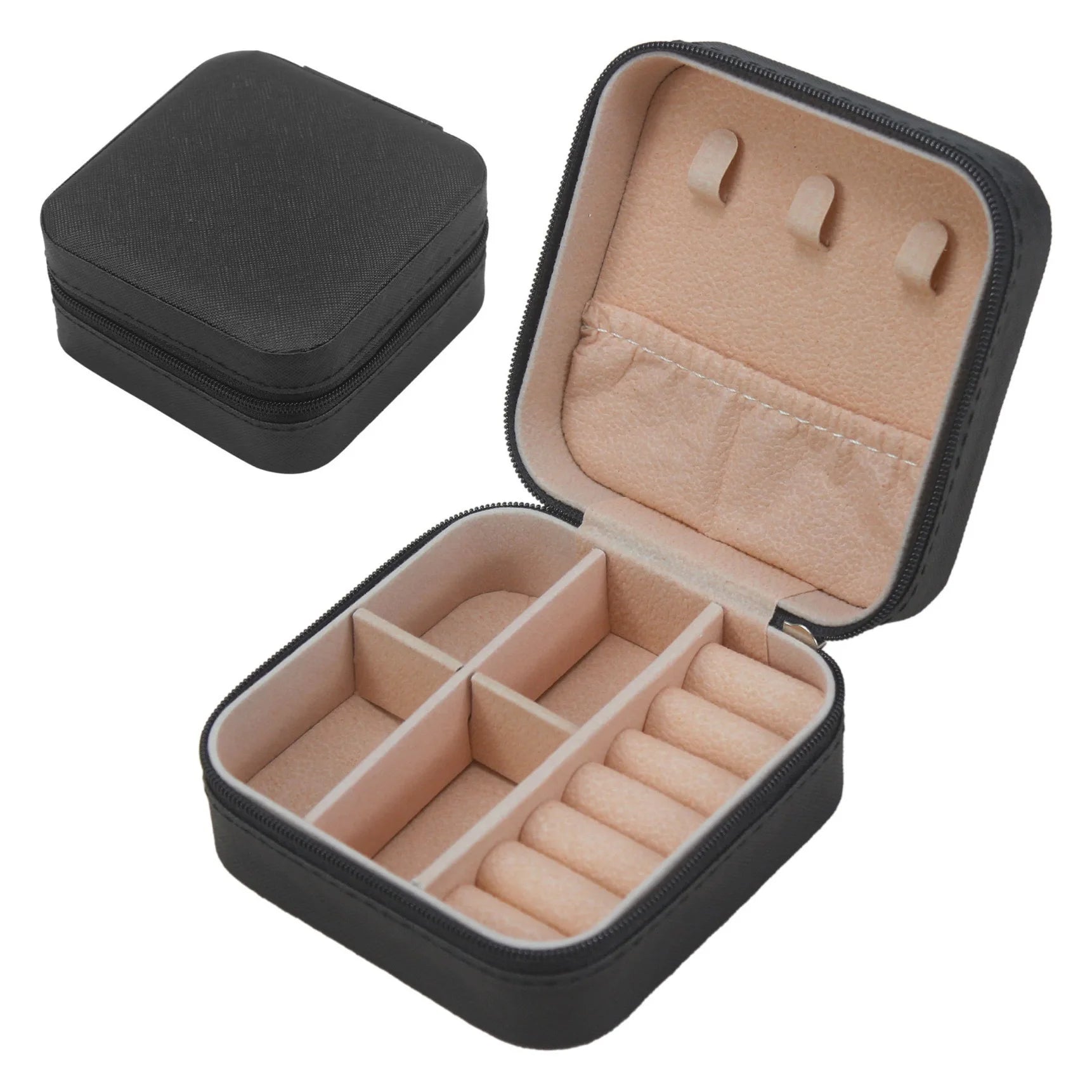 Box Ladies Travel Leather Jewelry BoX